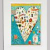 Heart Queen Card