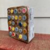 Buttons paper Mache small block sculpture - Image 5