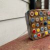 Buttons paper Mache small block sculpture - Image 6